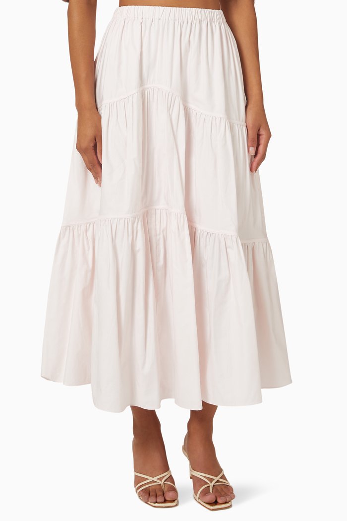 

Marquis Skirt in Cotton, Pink