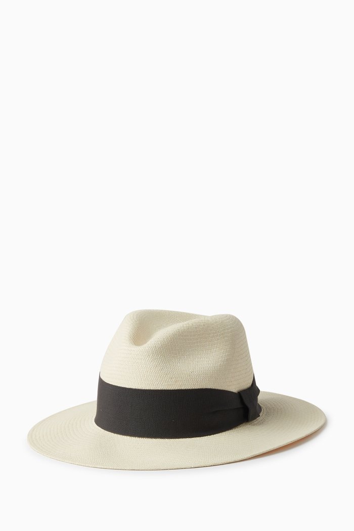 

Rafael Panama Hat in Toquilla Straw, Neutral