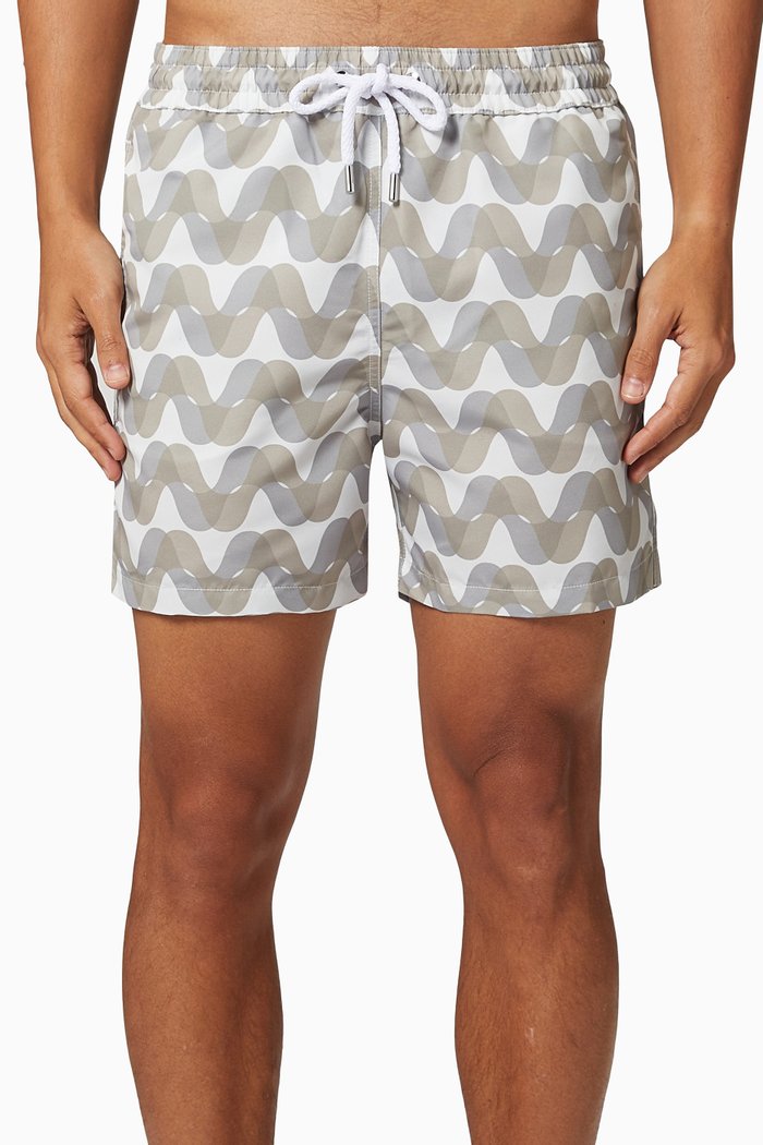 

Copacabana Mirage Sport Swimshort in Recycled Nylon, Neutral