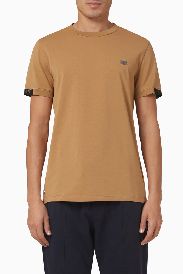 

Tech Essential T-shirt in Organic Cotton, Neutral