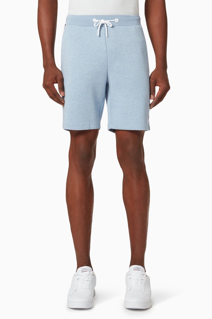 Tech Essential Shorts in Cotton, Grey