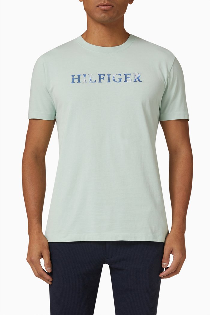 

Logo T-shirt in Cotton Jersey, Green