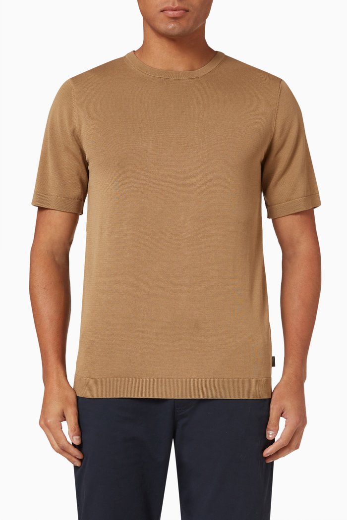 

T-shirt in Cotton Jersey, Neutral
