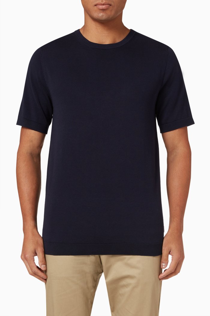 

JPRBLAIGOR T-shirt in Knit Cotton, Blue
