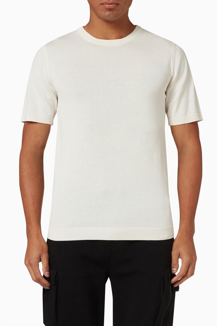 

JPRBLAIGOR T-shirt in Knit Cotton, Neutral