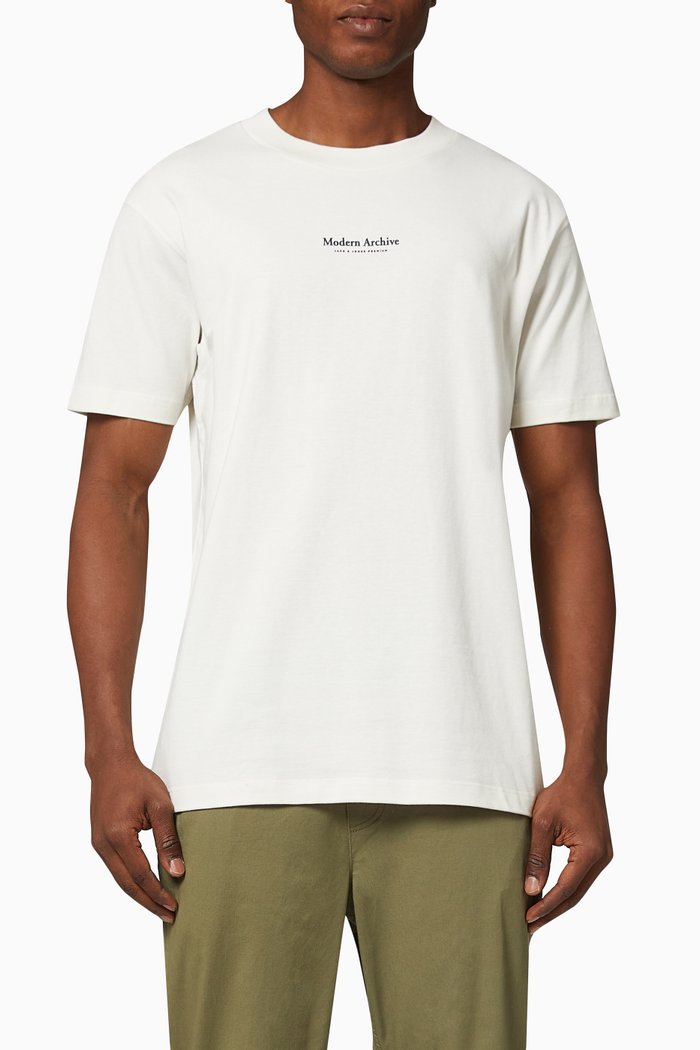 T-shirt in Cotton Jersey, Neutral