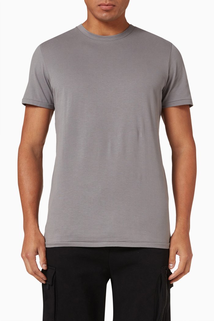 

T-shirt in Pima Cotton, Grey