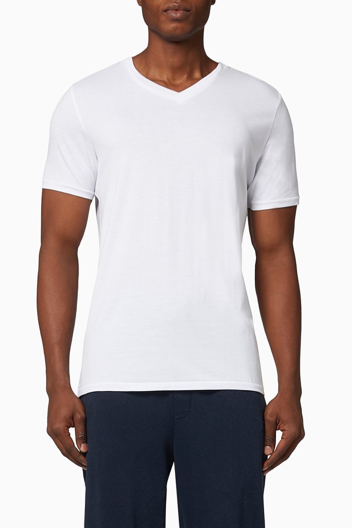 

T-shirt in Cotton Jersey, White