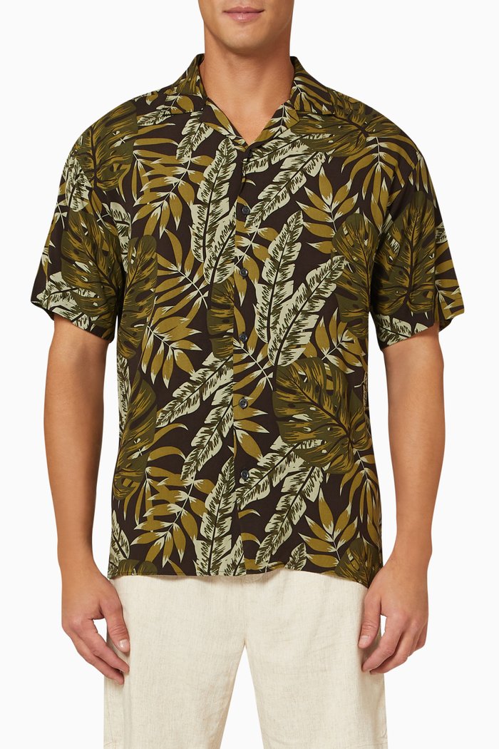 

Relaxed Fit Shirt in Cotton, Multicolour
