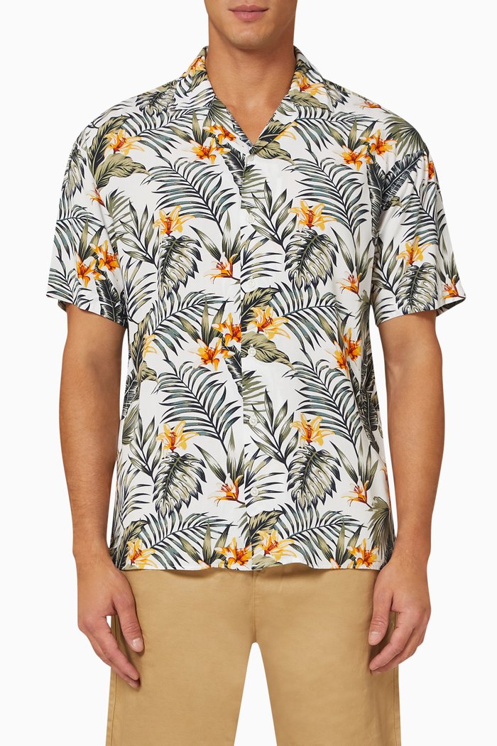 

Relaxed Fit Shirt in Cotton, White