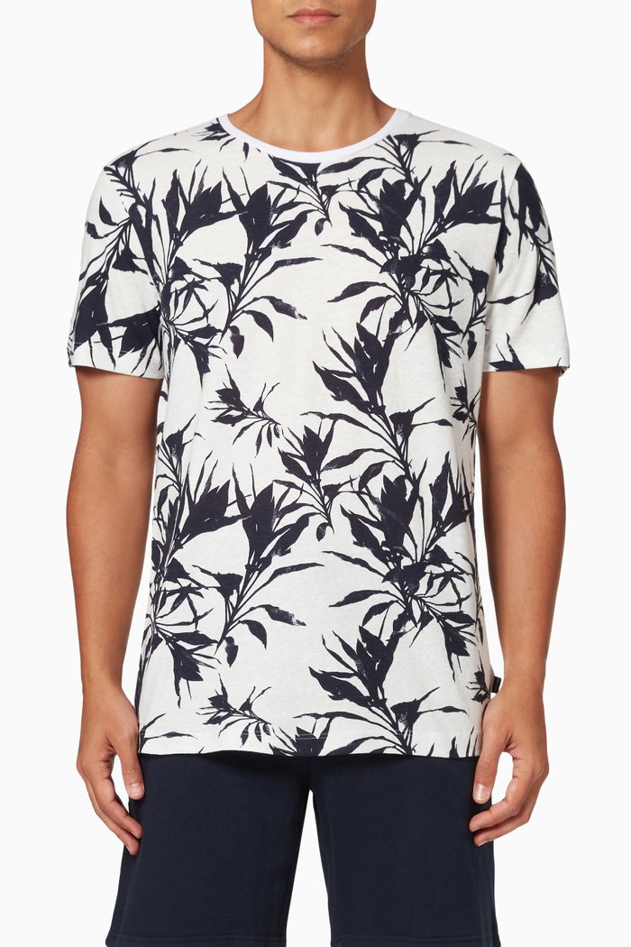 

Printed T-shirt in Cotton, White