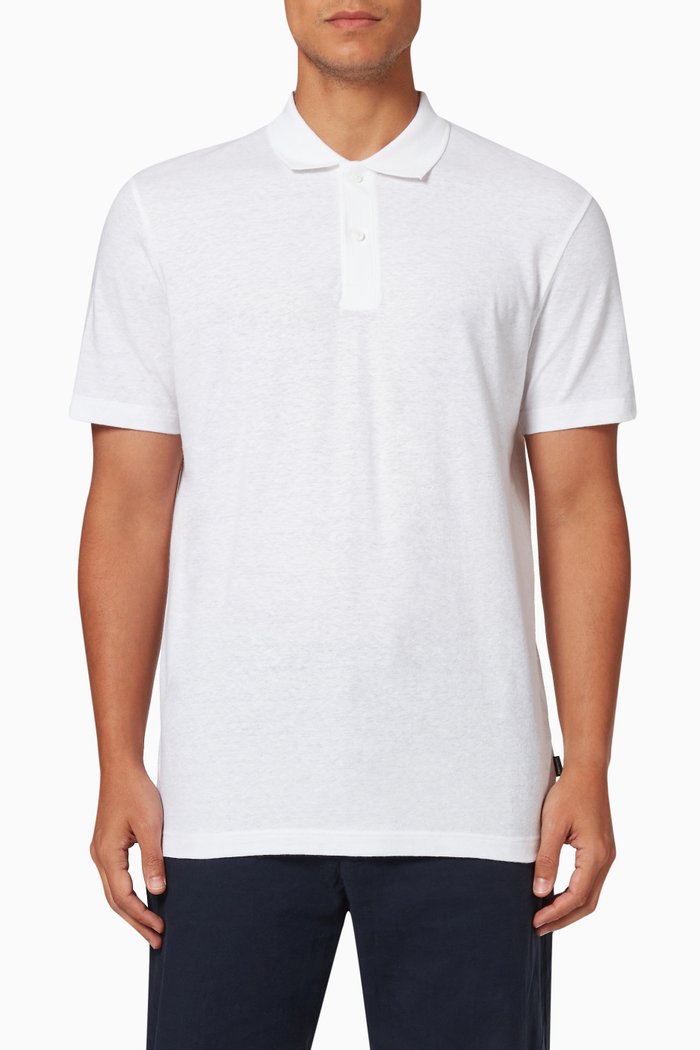 

Polo Shirt in Cotton, White