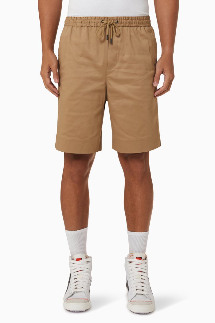 

Jogger Shorts in Cotton, Neutral