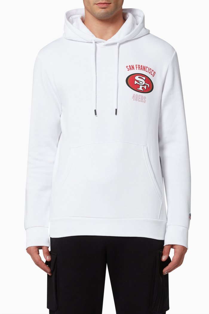 

Las Vegas Raiders Hoodie in Cotton Jersey, White