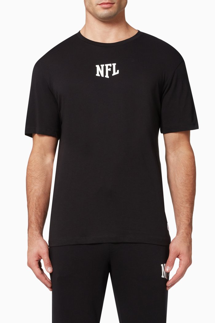 

NFL T-shirt in Cotton, Black