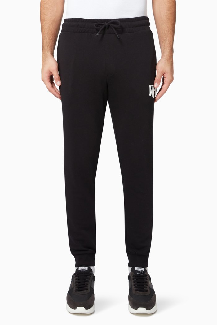 

Logo Sweatpants in Cotton, Black