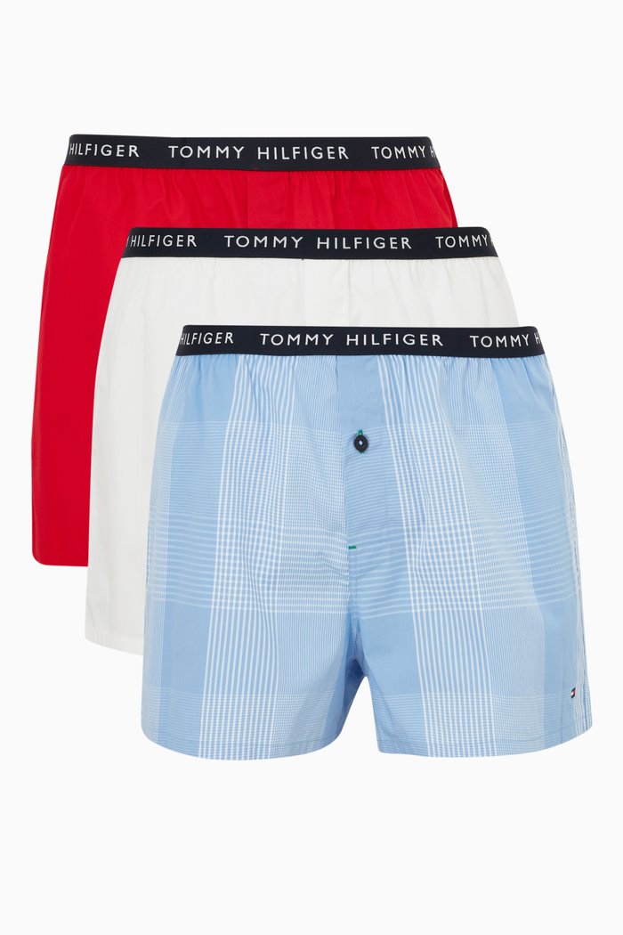 

Cotton Boxers, Set of 3, Multicolour