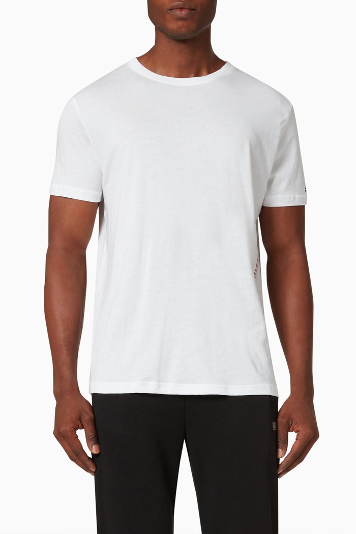 

Logo T-shirt in Cotton Jersey, White