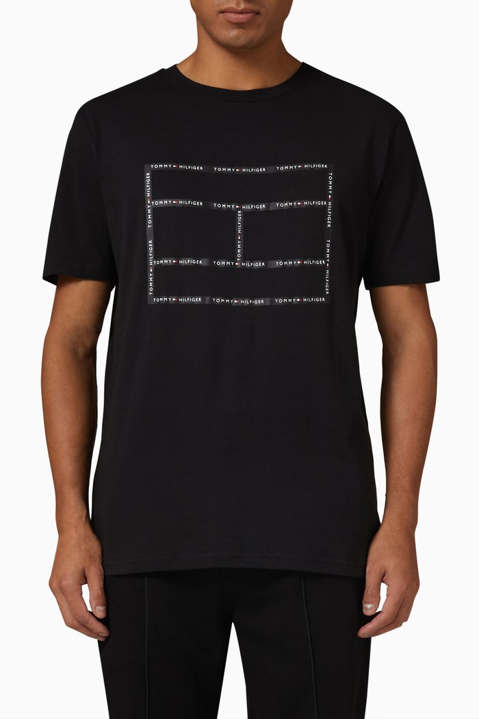 

Logo T-shirt in Organic Cotton Jersey, Black