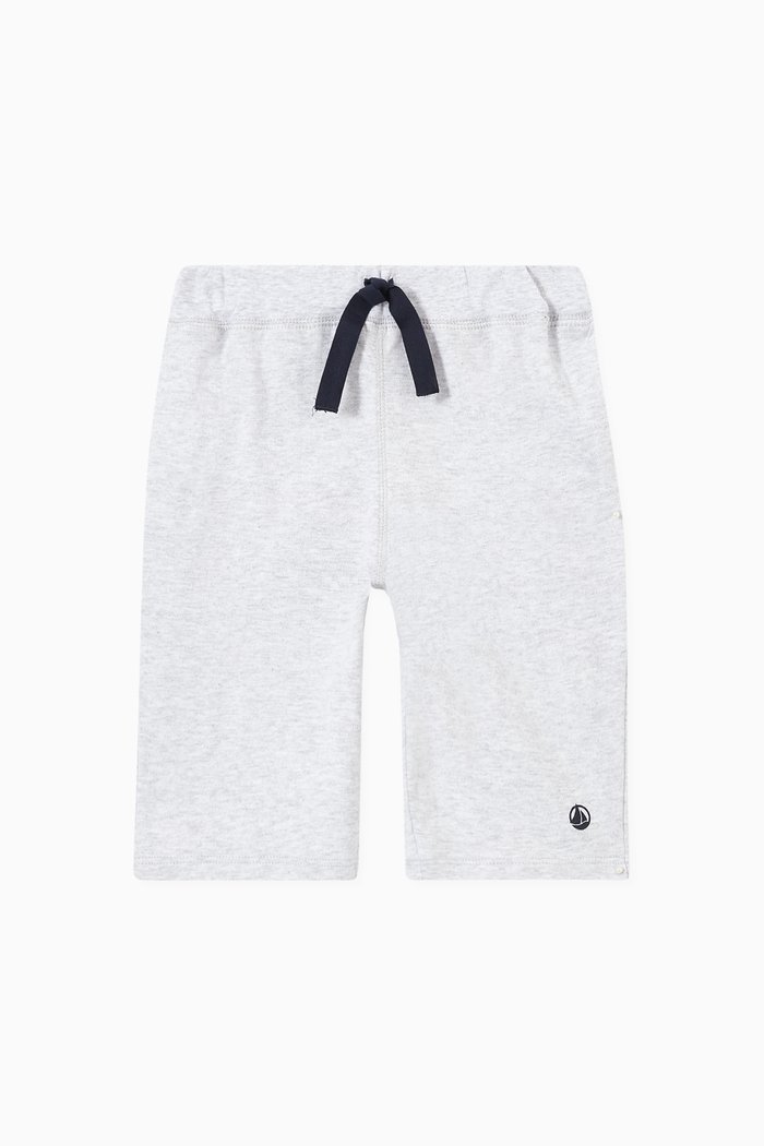 

Bermuda Shorts in Cotton, Grey