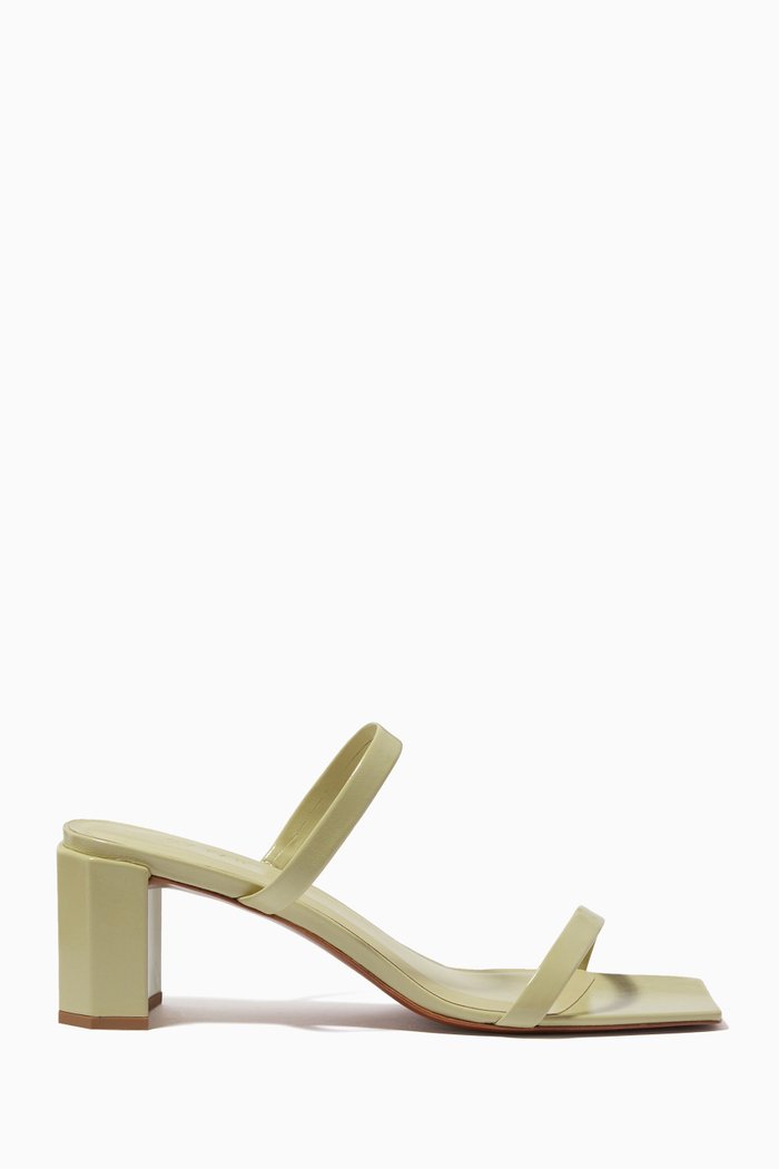 

Tanya Mules in Patent Leather, Green