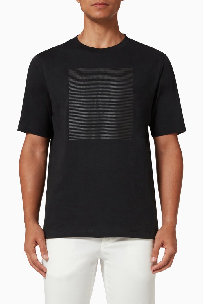

Ryder T-shirt in Cotton Jersey, Black