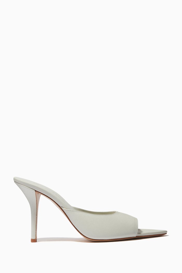 

x Pernille Teisbaek Perni 04 85 Mules in Leather, White