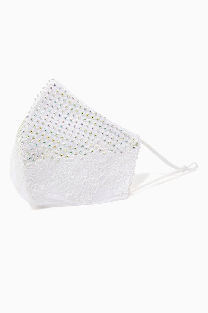

Mesh Face Mask, White
