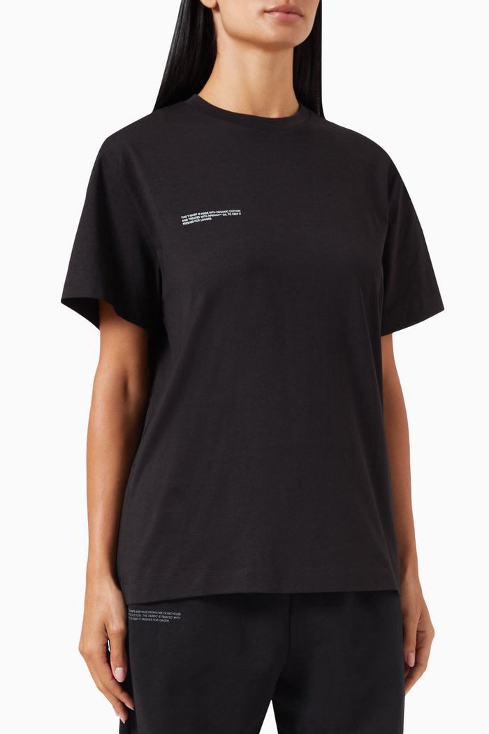 

365 T-shirt in Organic Cotton, Black
