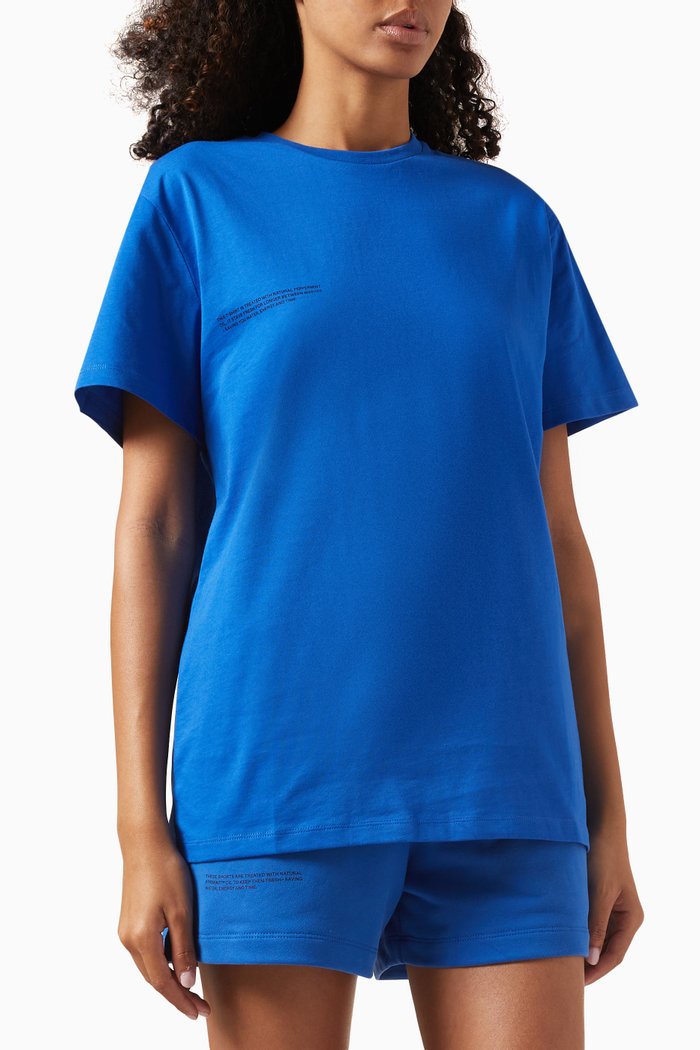 

365 T-shirt in Organic Cotton, Blue