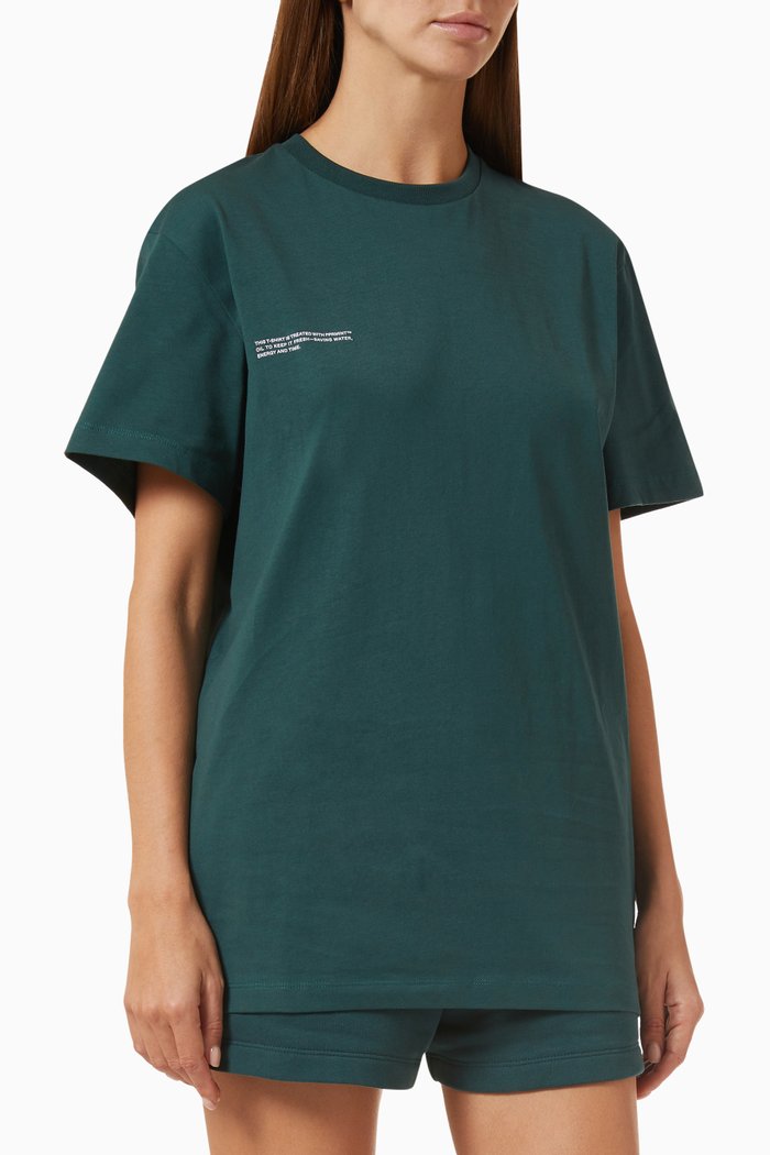 

365 T-shirt in Organic Cotton, Green