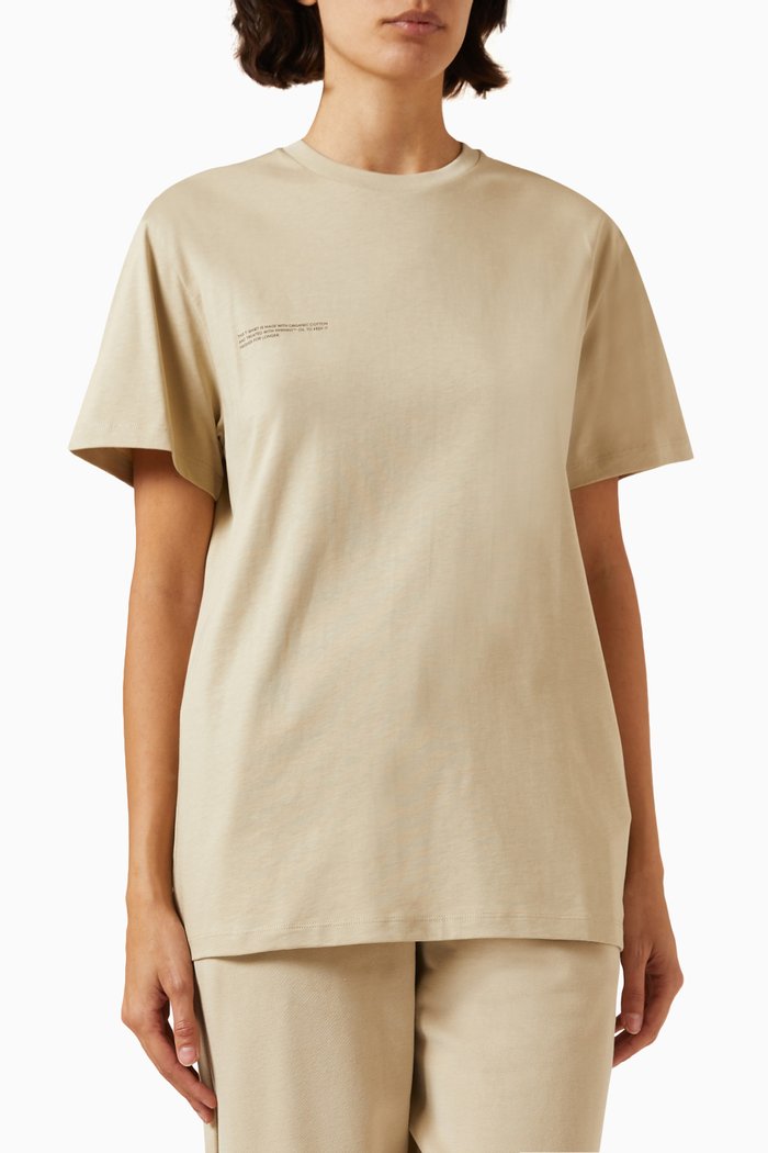 

365 T-shirt in Organic Cotton, Brown