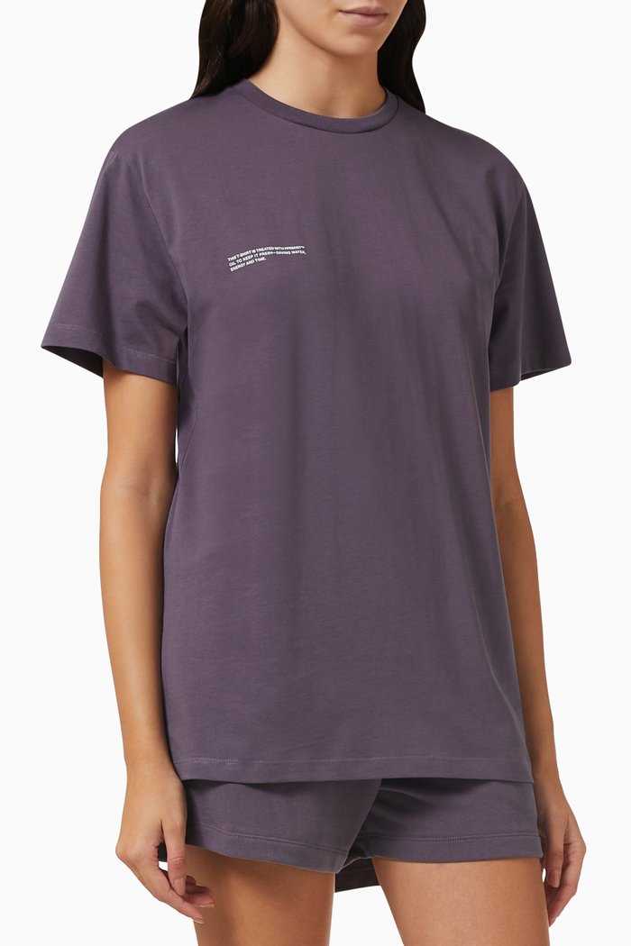 

365 T-shirt in Organic Cotton, Blue