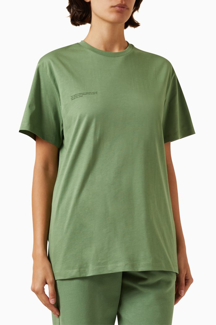 

365 T-shirt in Organic Cotton, Green