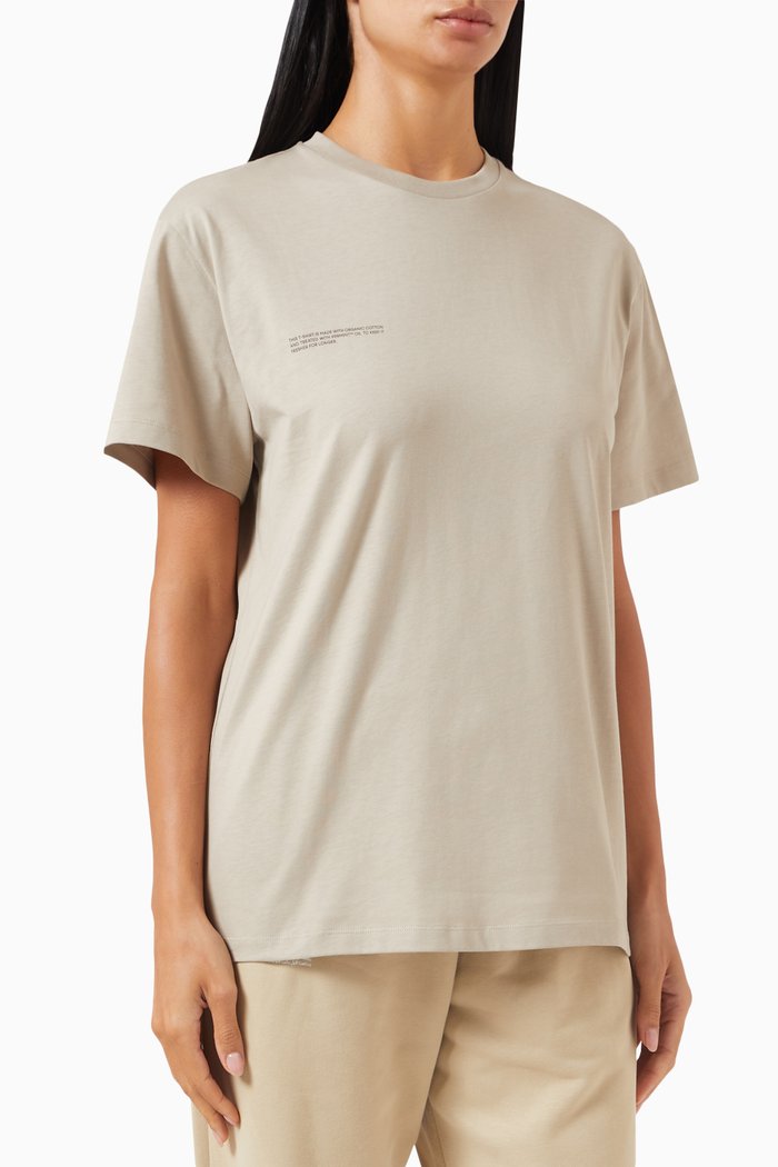 

365 T-shirt in Organic Cotton, Grey