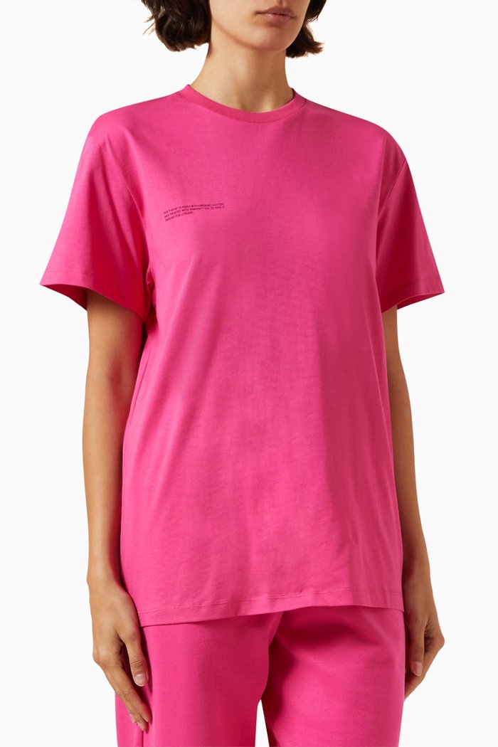 

365 T-shirt in Organic Cotton, Pink