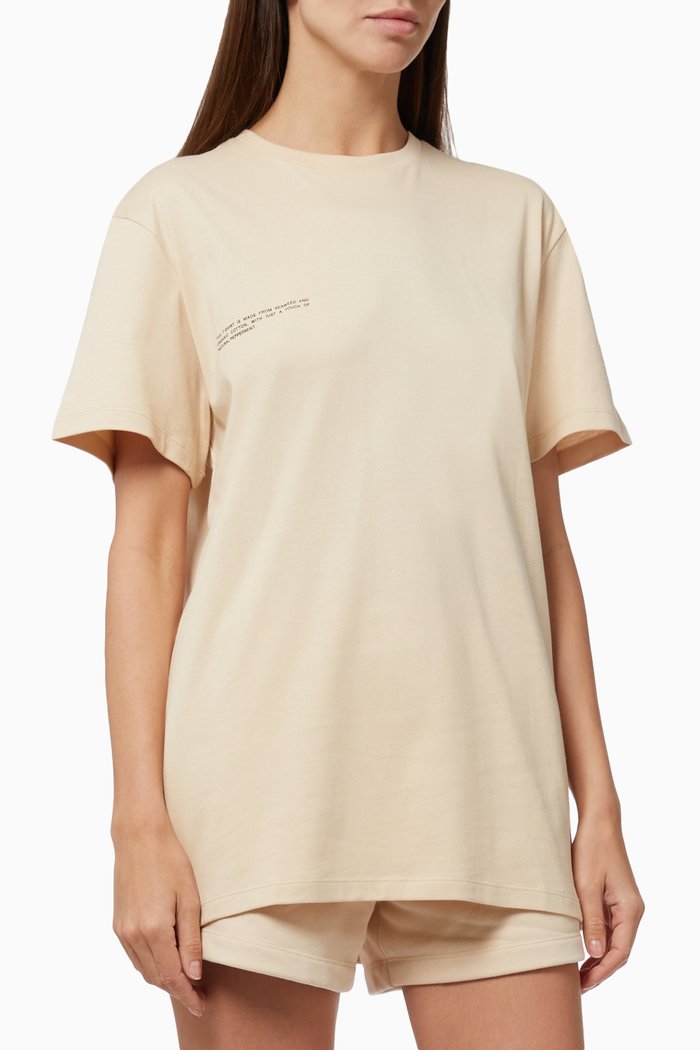 

Organic Cotton T-shirt with C-FIBER™, Neutral