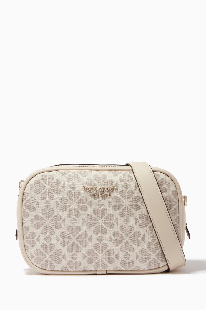 

Medium Camera Bag in Spade Flower Jacquard, Multicolour