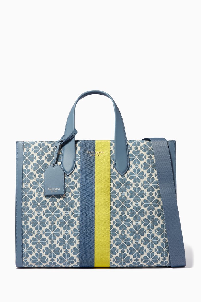 

Manhattan Large Tote Bag in Jacquard, Multicolour
