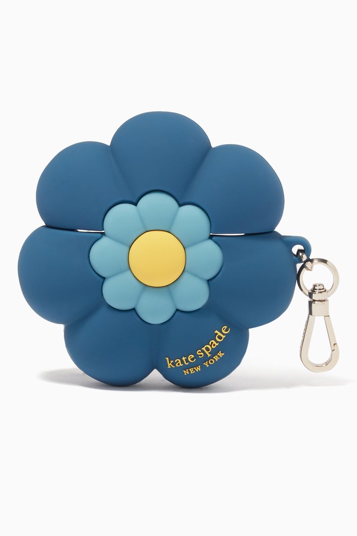 

Petal 3D Flower Airpods Pro Case in Silicone, Blue