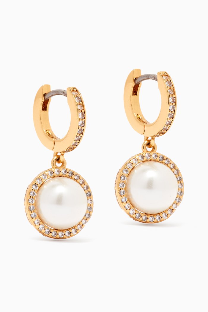 

Something Sparkly Huggies in Metal, Gold