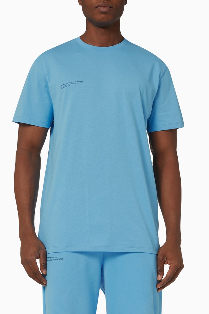 

365 T-shirt in Organic Cotton, Blue