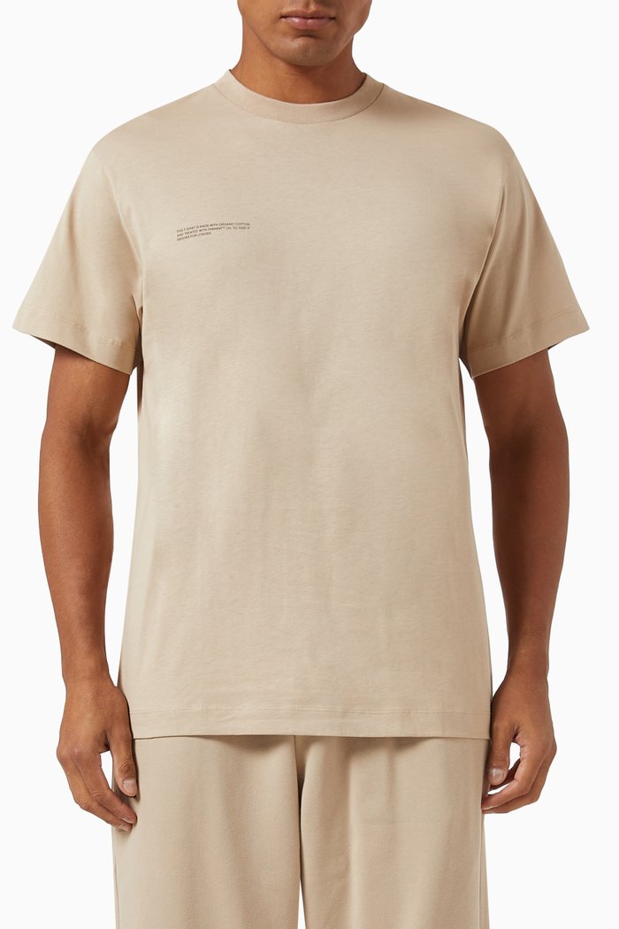 365 T-shirt in Organic Cotton, Neutral
