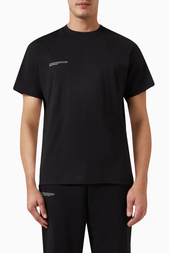 

365 T-shirt in Organic Cotton, Black