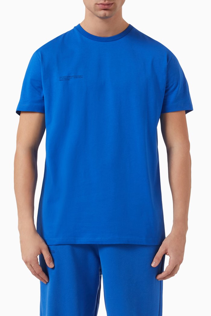 

365 T-shirt in Organic Cotton, Blue