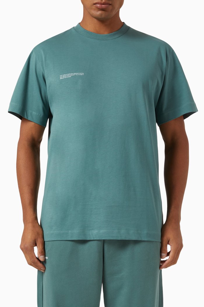 

365 T-shirt in Organic Cotton, Green