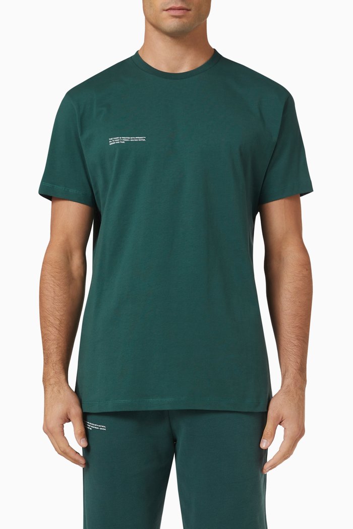 

365 T-shirt in Organic Cotton, Green