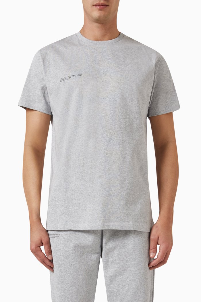 

365 T-shirt in Organic Cotton, Grey