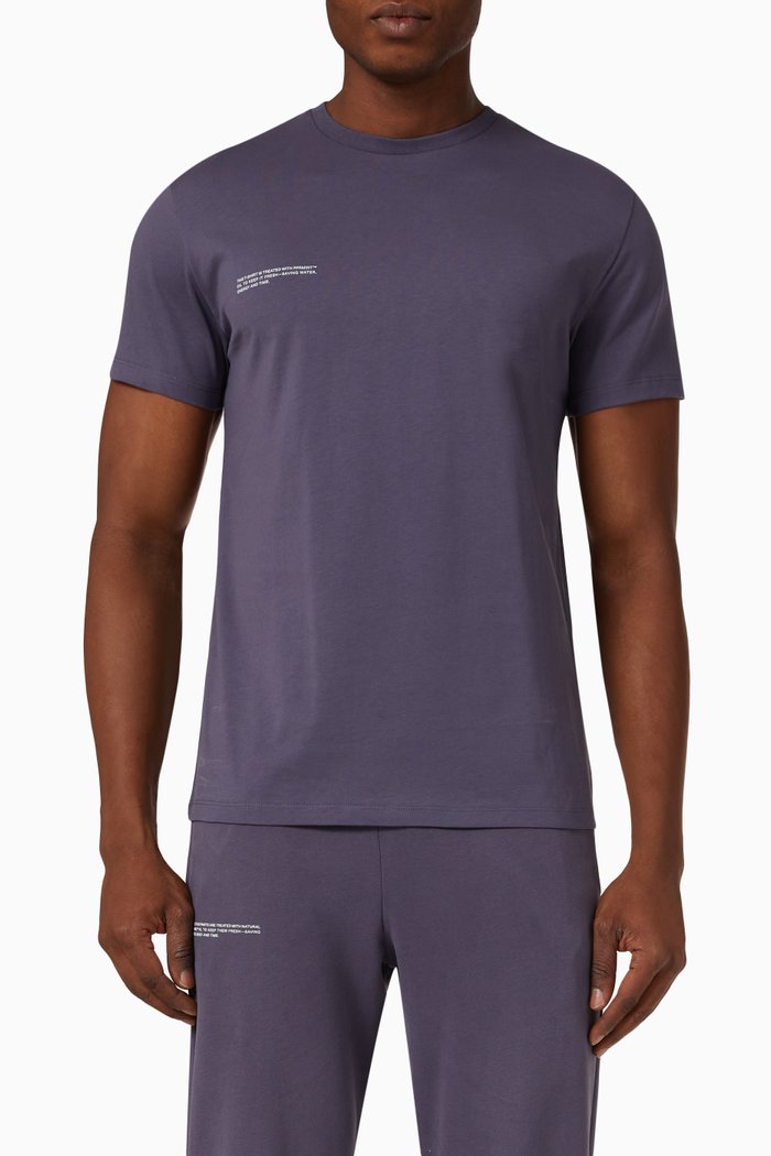 

365 T-shirt in Organic Cotton, Blue
