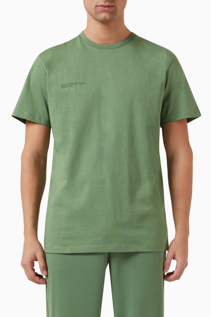 

365 T-shirt in Organic Cotton, Green